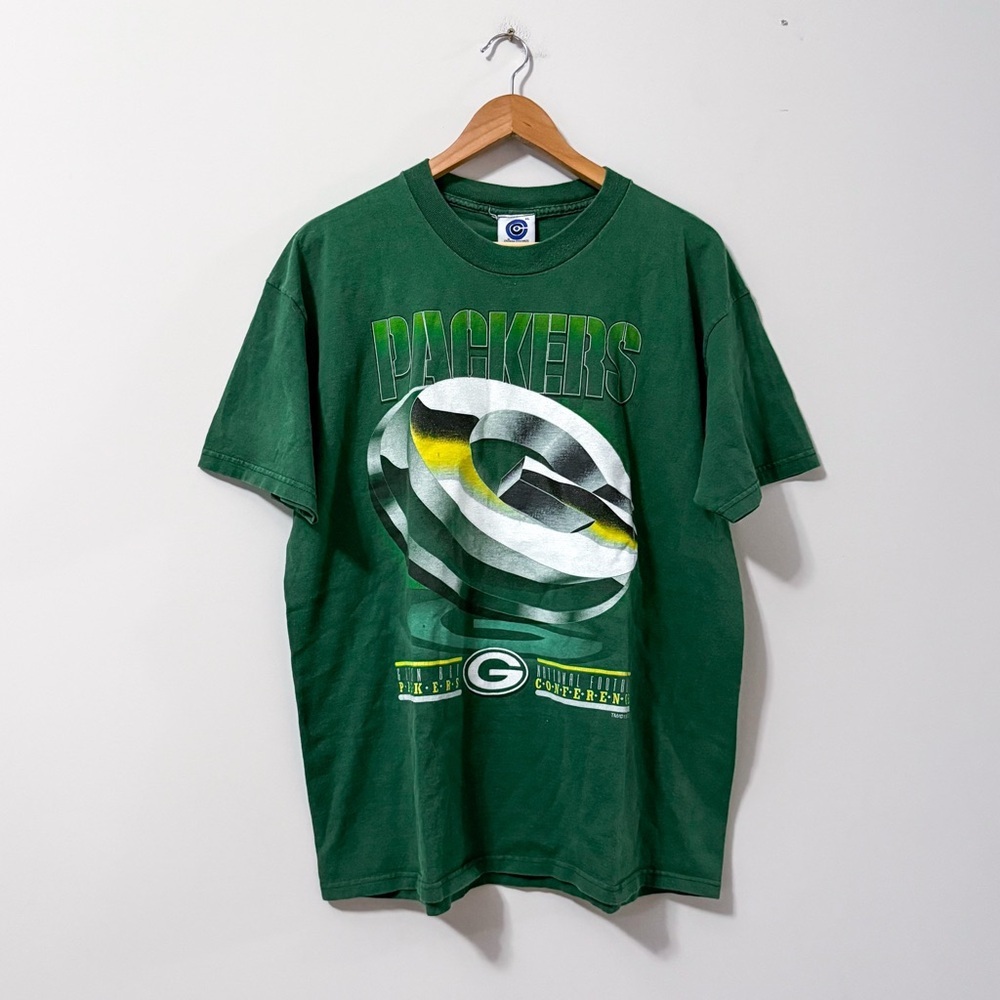 Packers Vintage 1994 90s Vintage Short Sleeve Graphic Short Sleeve T-Shirt NFL